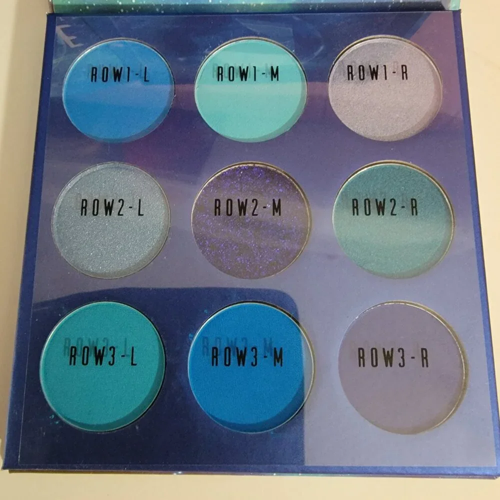 Space Rider Blue Eyeshadow Palette